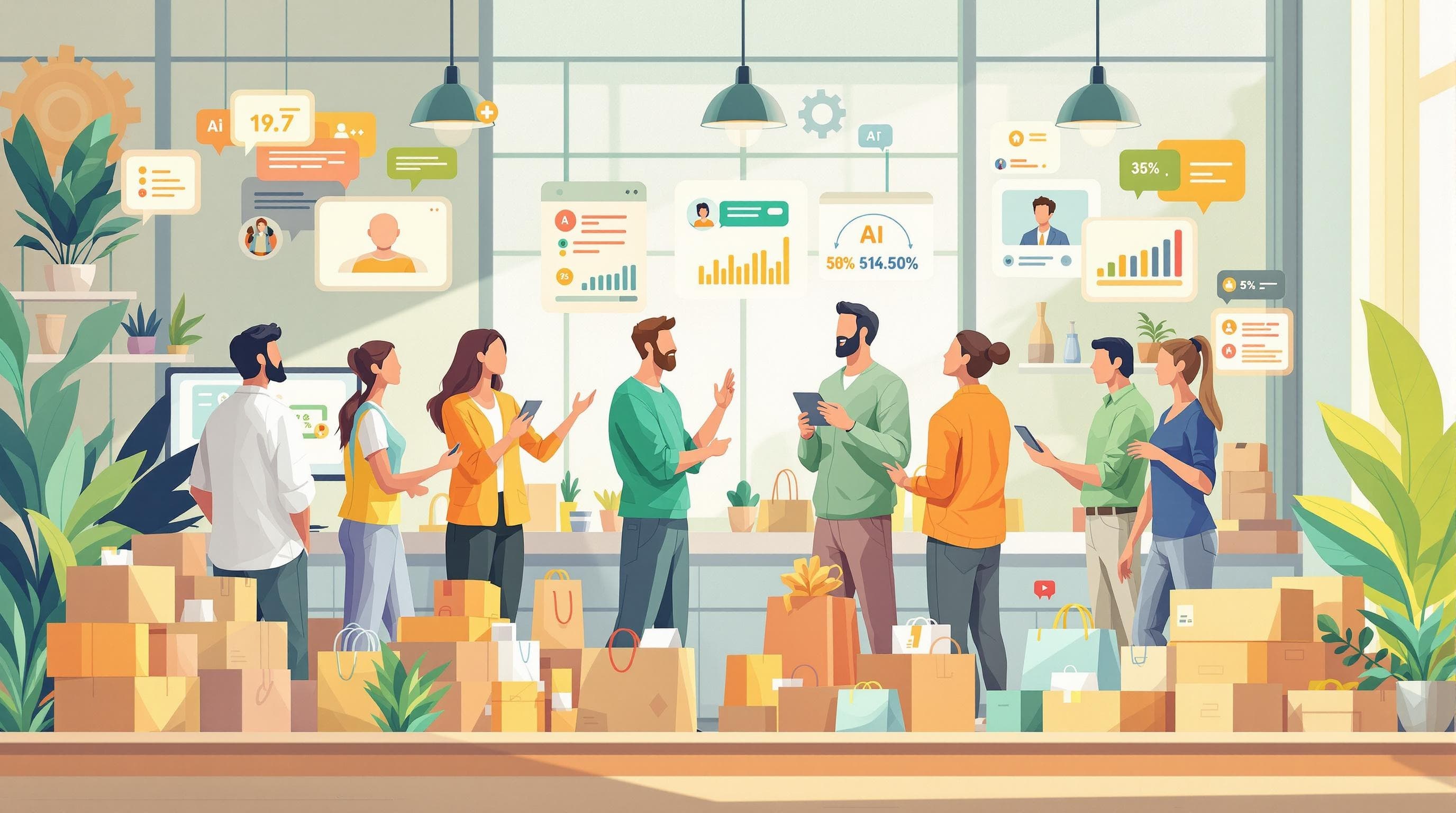 Featured image for "AI Tools for Ecommerce Brands: Win More Customers with Less Manual Work"