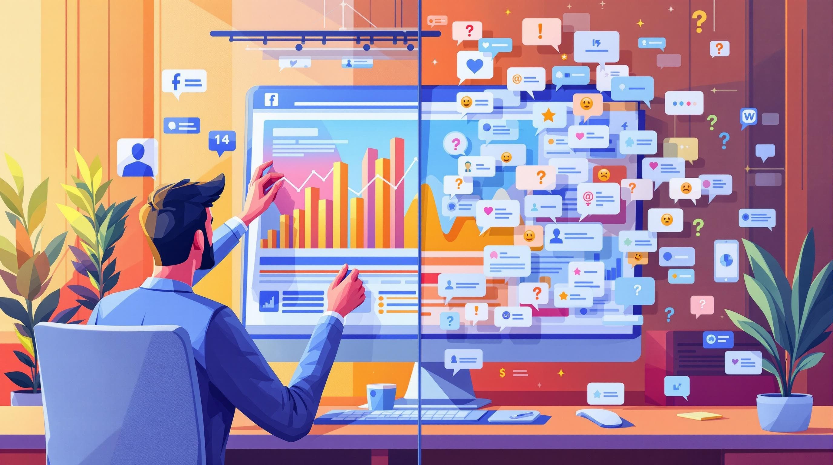 Featured image for "Why Optimizing Facebook Ads Without Managing Comments Is a Waste of Budget"